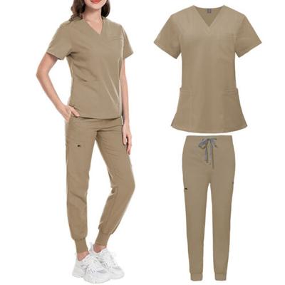 Multicolor Unisex Short Sleeved Phary Nurse Uniform Hospital Doctor Workwear Oral Dental Surgery Uniforms Medical Scrubs Sets