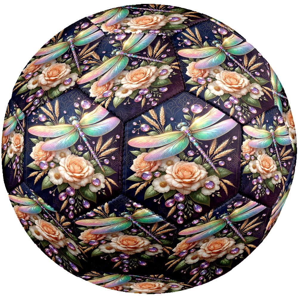 1pc Dragonfly Garden Size 5 Soccer Ball Professional Lightweight Durable Match Training Football Indoor &Outdoor Sports BallTraining Ball Y71