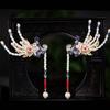 Pearl Hanfu Hair Stick Tassel Hanfu Headwear Chinese Style Hairpin  Hair Sticks for Long Hair