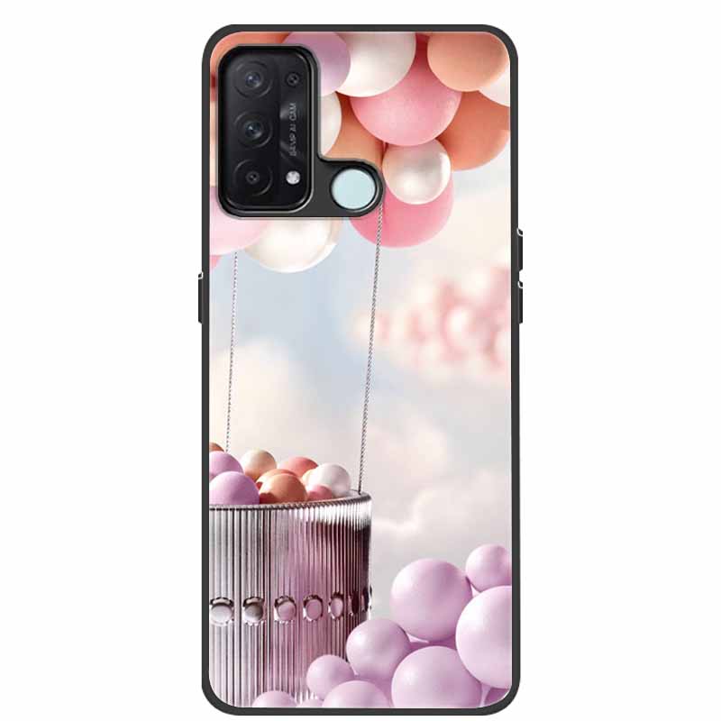 For Oppo Reno5 A 5G Case 6.5'' Silicone Cute Cats Soft TPU Phone Cases for Oppo Reno 5A 5G Protective Back Cover Reno5A 5 A Cool