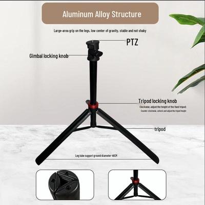 2m Aluminum Alloy Camera Tripod for Photography, Videography & Live Streaming - Foldable & Retractable Stand