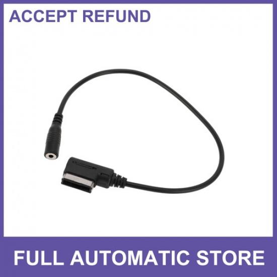 Audio Aux Adapter Cable Wire for Mercedes-Benz 08-16 with MI port Car