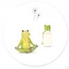 Creative resin Frog Figurines, Sitting Statue Sculpture Statue, Collectible Figurines