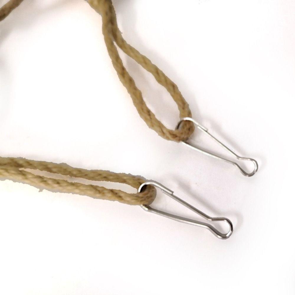 Rope Material Parrot Swing Hanging Birds Chewing Toys Portable Parrot Hammock for Small Pets