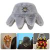 Novelty Animal Shape Bucket Hat Plush Warm Winter Bucket Hat Plush Fisherman Hat For Women Men Winter Outdoor Activity