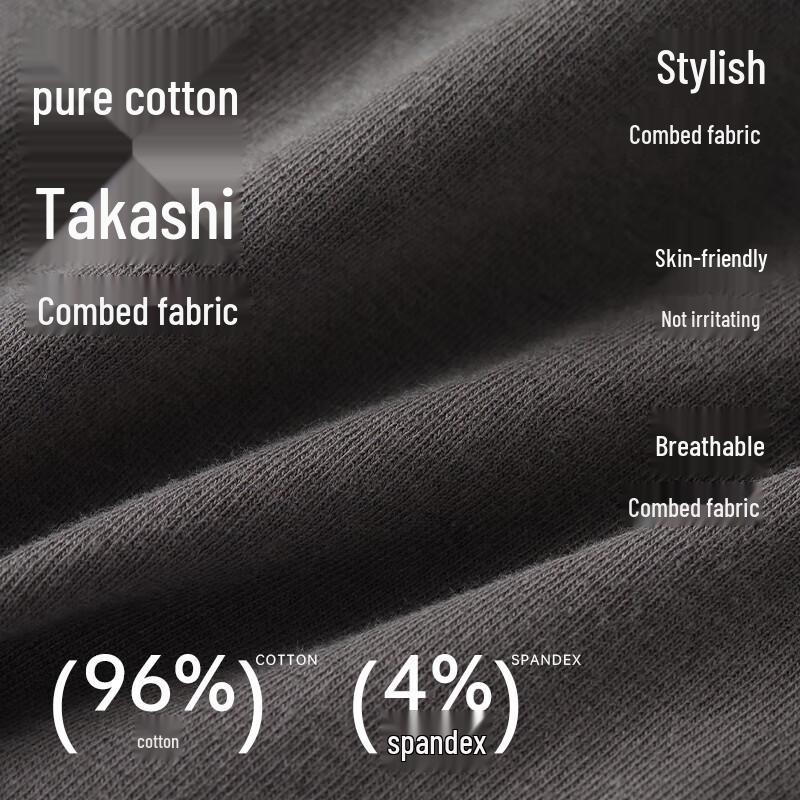 LangSha Men's Antibacterial Modal Boxer Briefs 4-Pack