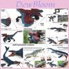 Mosasaurus Dinosaur Model Toy With Moving Jaw For Kids Educational Playroom Gift