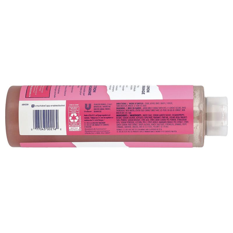 Exfoliating Body Wash, Pink Lemon & Mandarin Orange, 22 fl oz (650 ml)