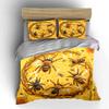 Bee-Themed Decorative Set Soft Comfortable Duvet Cover Bedding Set Included 1*Duvet Cover & 2*Pillowcases, Gift
