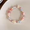Cartoon Resin Frog Bracelet Korean Style Cute Bead Bracelet Retro Ceramic Fish Bracelet  Gift