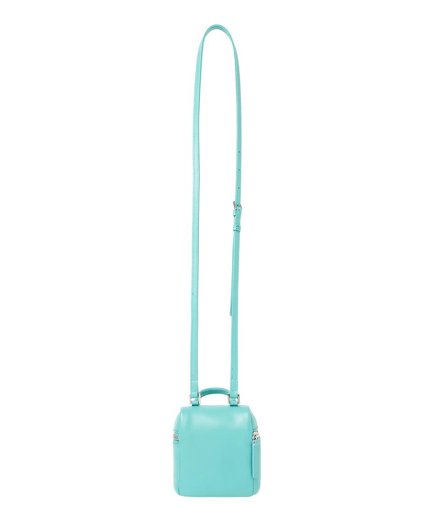 New Looky Cross Mini Leather Bag _Aqua