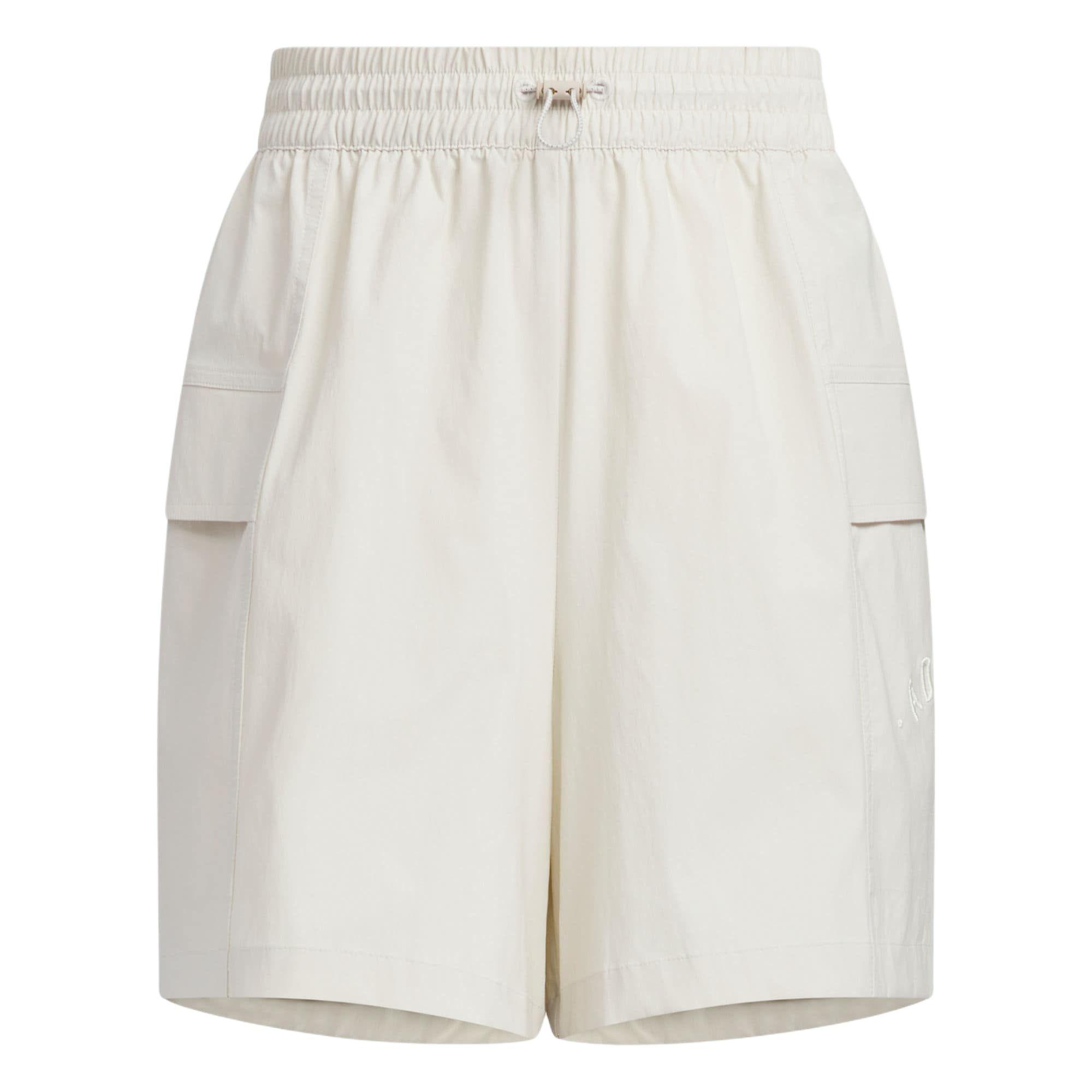 (WMNS) adidas Verbiage Woven Shorts Asia Sizing  White  Women s JN7776 XL