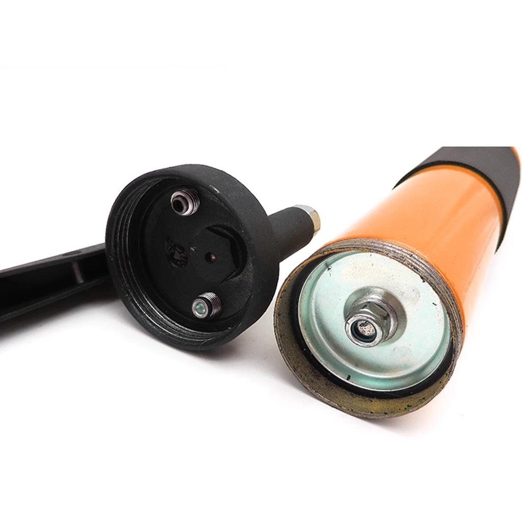 500CC Heavy Duty High Pressure Grease Gun for Truck Excavator, Alloy Manual Lubricator with Zinc Valve for Auto Ship Tractor