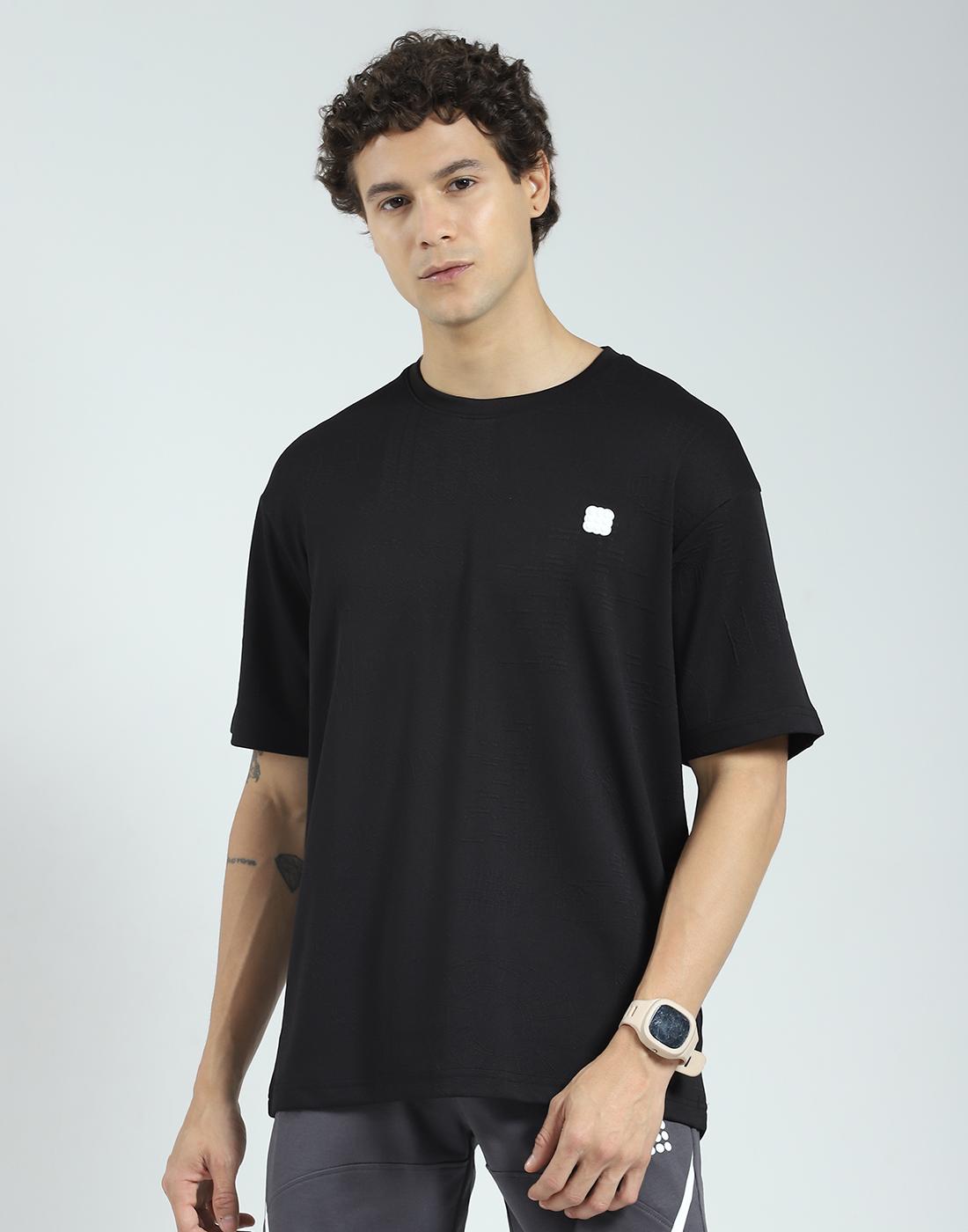 

Футболка мужская прямого кроя однотонная Rock It от House of Monte Carlo XL чёрный