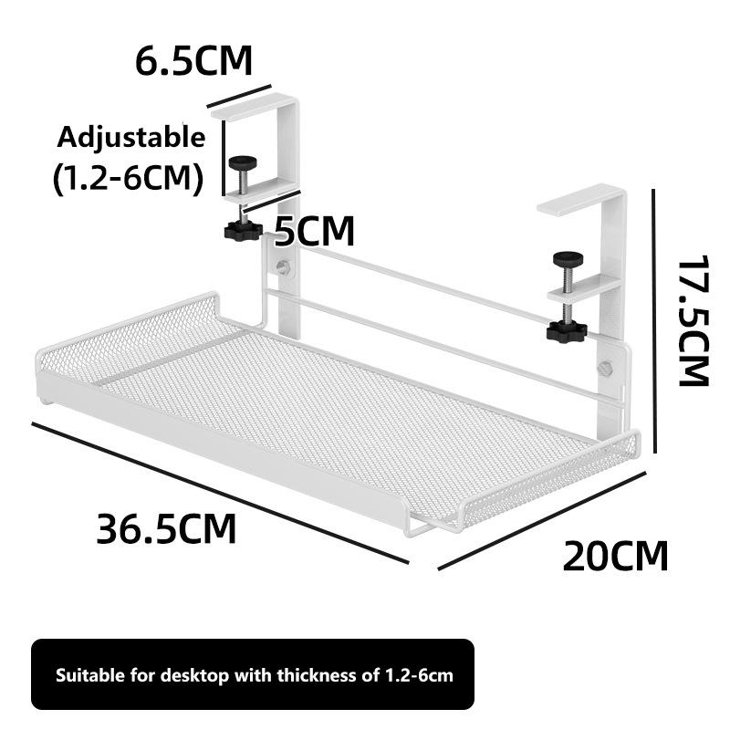 Unter Tisch Ablageregal Ohne Bohren Schreibtisch Kabelorganisatoren Kabelmanagement Ablage Büroschreibtisch Steckdosenleiste Kabelorganisator
