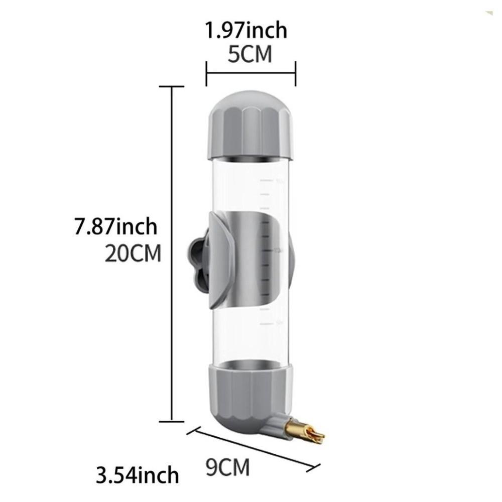 200ml Automatic Bird Water Feeder No Drip Detachable Bird Water Dispenser Easy To Refill Top Fill Parrot Drinking Fountain