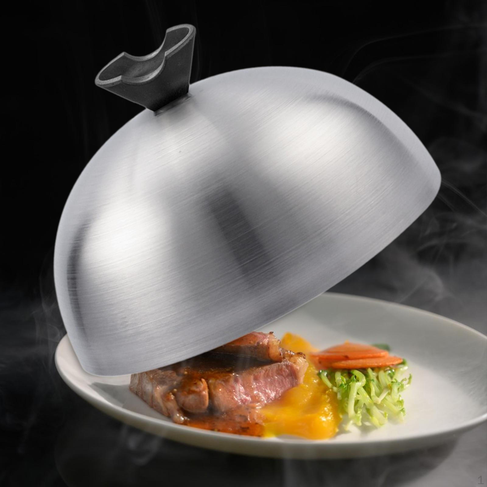 

Крышка для бургера, для поливания, многофункциональная, для жарки, крышки, купол для плавления сыра, решетка 12cm