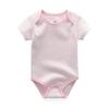 Kiddiezoom 5 Pcs Fashion Baby Boys Girls Bodysuits 100%Cotton Soft Newborn Clothes