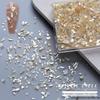 Iridescent Crushed Shell Nail Art Pieces: Ultra-Thin Abalone Gravel Decorations