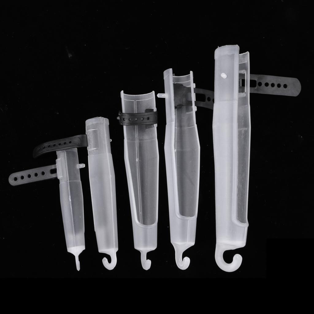 5x Sea Fishing Rod Sleeve Cover Pole Tools, 5 Size #