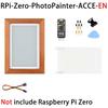 Raspberry Pi Zero Pi0 2W Digital Photo Frame 7.3 inch E6 Full Color E Paper Ink Calendar Art Poster RPi Zero-PhotoPainter