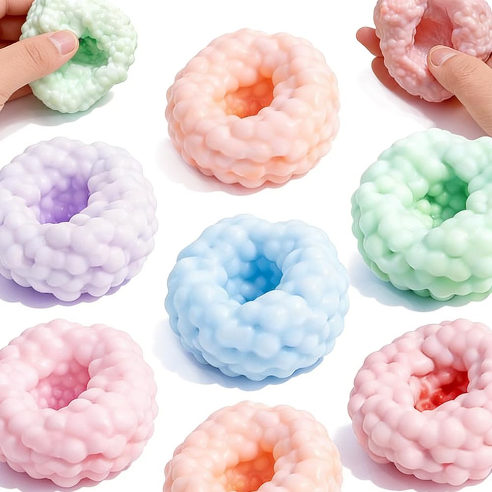 Creative Sessert Shapes Squeezing Toy Desk Toys Reusable Low Rebound Decompression Stress Ball Toys 14+Children Birthday Gift