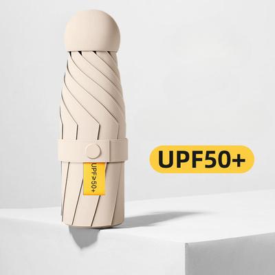 Compact Foldable Mini Sun Umbrella – UV Protection, Lightweight & Portable, Sun & Rain Dual Use