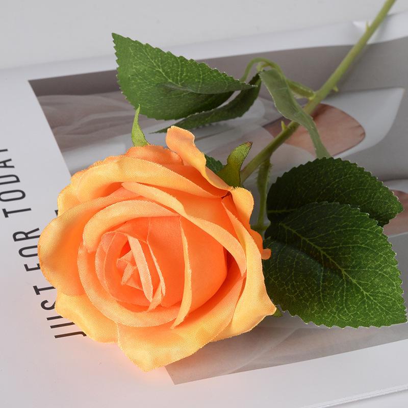 Artificial Silk Rose Bouquet for Wedding and Home Decoration