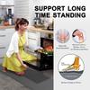 New Anti-Fatigue Standing Mat, Kitchen Mat with PVC Waterproofing, Non-Slip Kitchen Rug for Standing Desk, Kitchen, Office