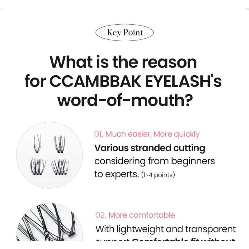 Ccam Bbak - Original Eyelash Pair - 9 Types