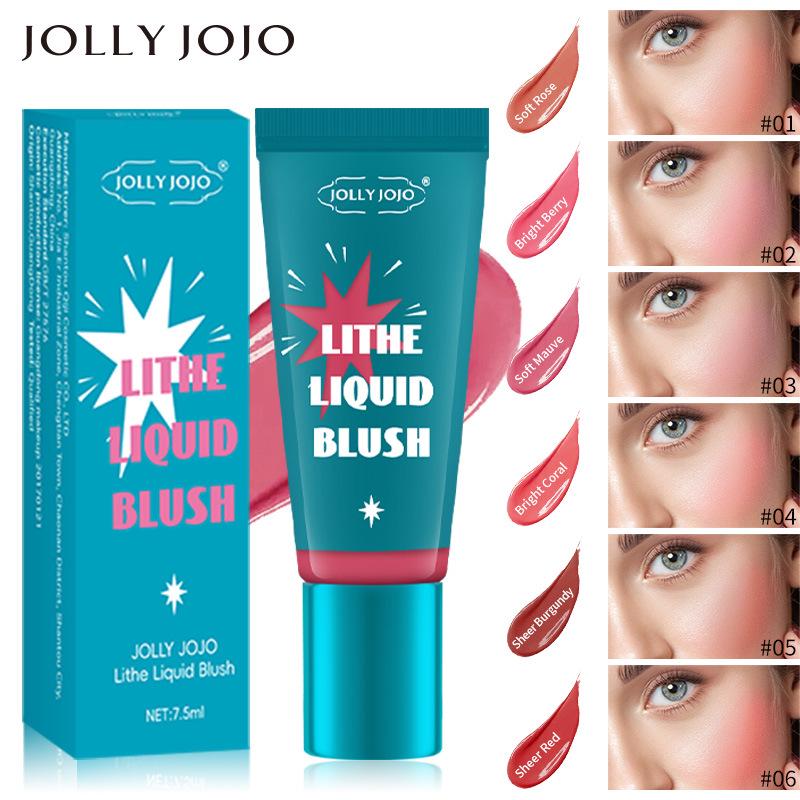 

JOLLYJOJO Liquid Blush: Silky Smooth, Natural Lip and Cheek Color Contouring