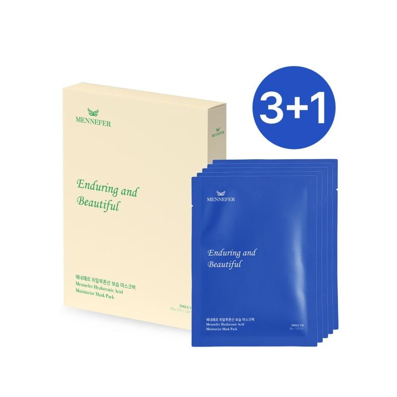 

Menepher Hyaluronic Acid Moisturizing Semigel Fabric Mask Pack (5 Sheets) (3+1)