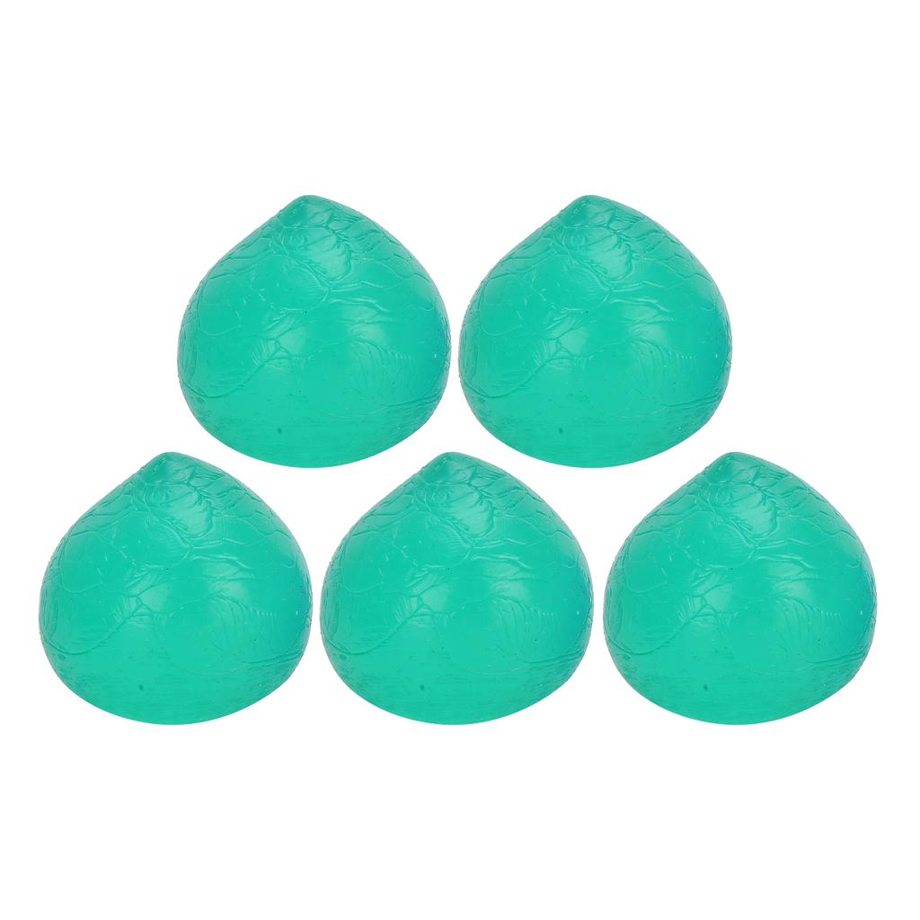 5pcs Silicone Hand Grip Exercise Pressure Relief Massage Grip Strengthener Fitness