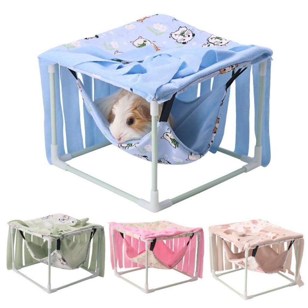 Soft Guinea Pig Hiding Nest Breathable Hanging Hammock Durable Hidden Tent  For Sugar Glider