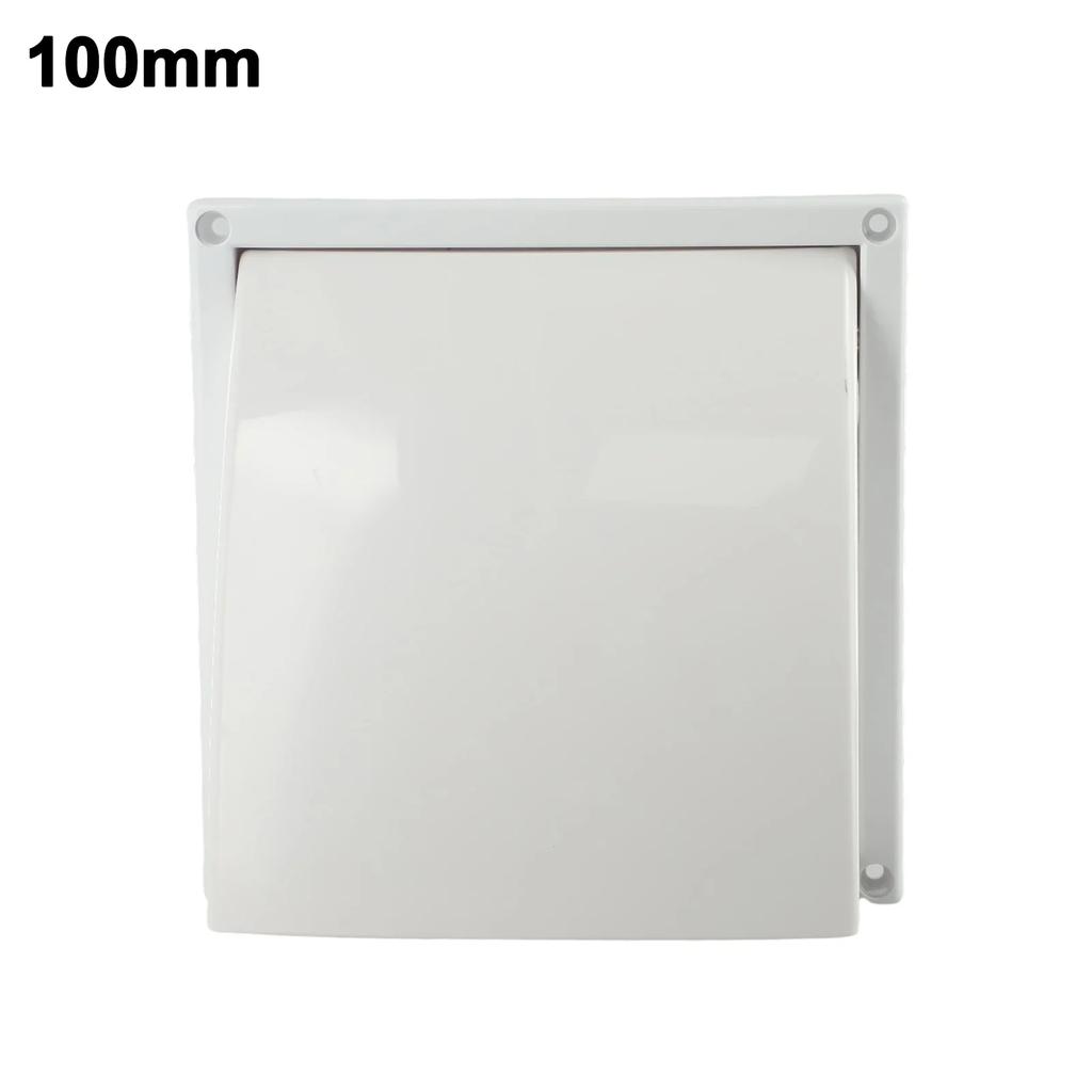 Duct Air Outlet Air Outlet Reliable White Exterior Wall Exhaust Outlet Multifunction 1 Pc ABS Duct Covers Vent Grilles