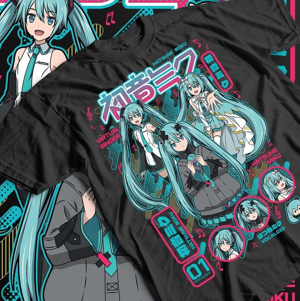 

Unisex All sizes Hatsune Miku T-Shirt Anime Girl Kawaii Project Diva Vocaloid L