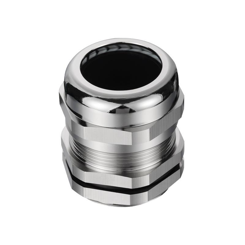 PG7 Metal Waterproof Cable Connector with M12 Entry Clamping Gland