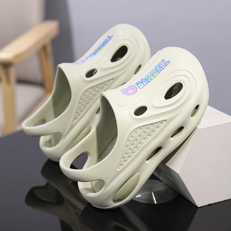 Boys' and Girls' EVA Non-Slip Closed-Toe Summer Slippers - Fashionable, Cute, Comfortable Indoor/Outdoor Shoes