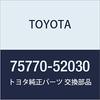 TOYOTA Genuine Parts Radiator Grill UPR Porte/SPADE Part Number 75770-52030
