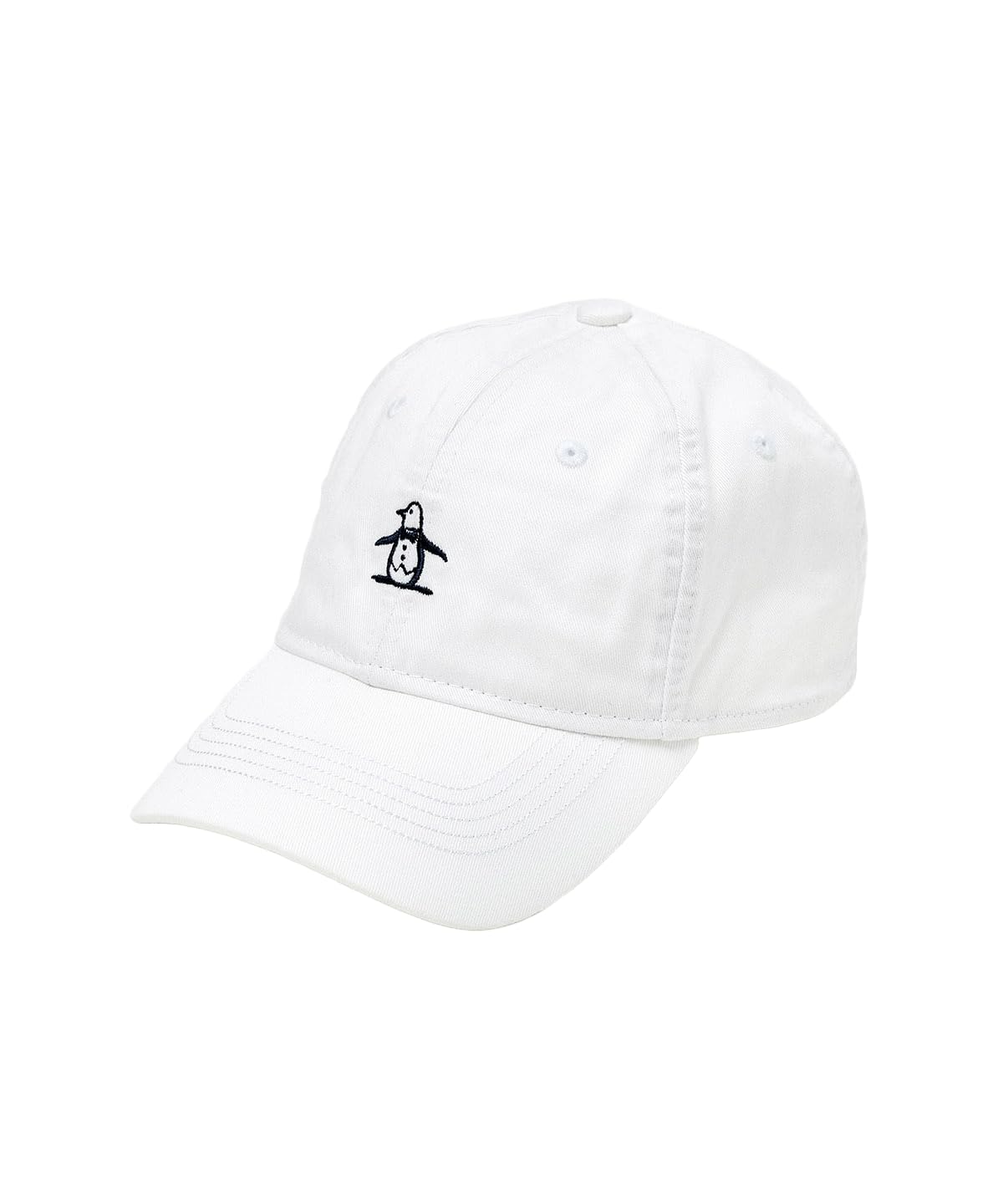 

Munsingwear MG5SCP35M Classic Cotton Baseball Cap with Single Point WH00 Men s Embroidery, White,