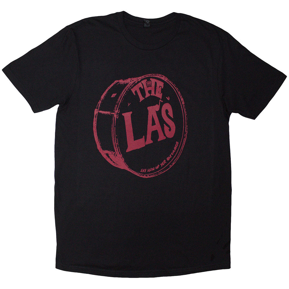 The LAs TShirt Red Drum Head Logo Black OFFICIAL NEW XL