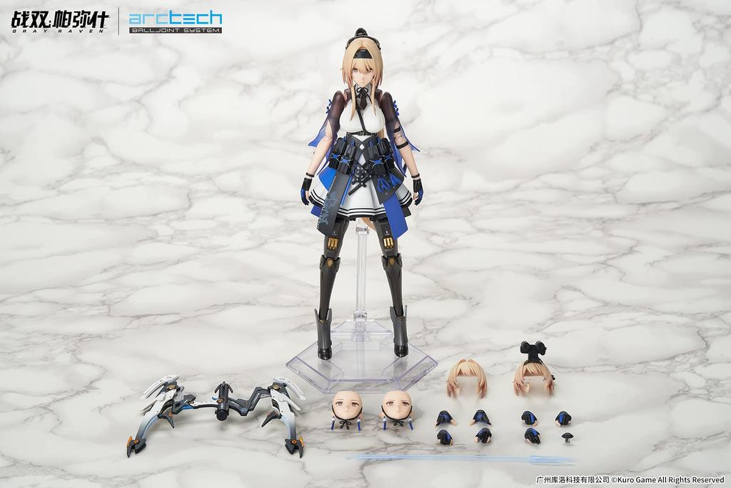 Apex ARCTECH Series Gray Bianca Mari Scale PVC ABS Painted Movable Figure "Punishing Raven" 1/8 &