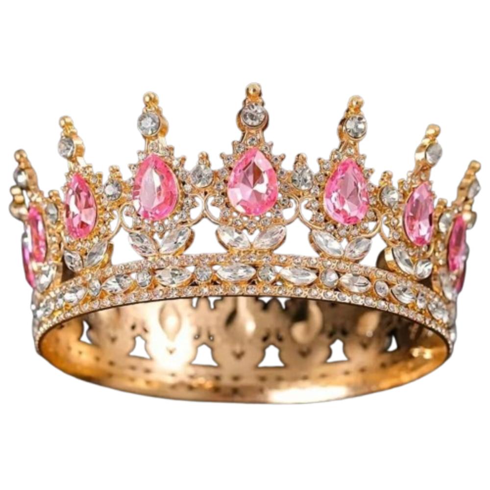 Strass Brautkronen Kuchen Dekorationen Königin Prinzessin Tiara Haar Accessoires