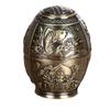 Metal Toothpick Box Household Creative Push-type Fashion Toothpick Holder Chinese Living Room Automatic Pop-up Toothpick Jar
