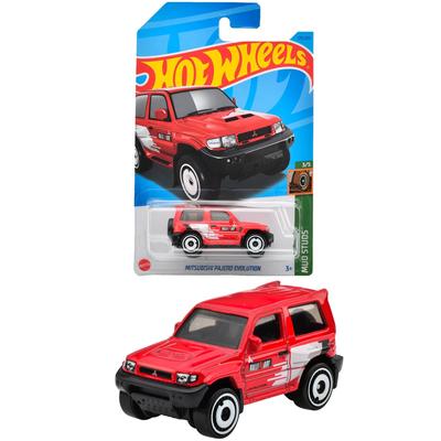 Hot Wheels Basisauto Mitsubishi Pajero Evolution Jahre alt und HNK25 [3 up]