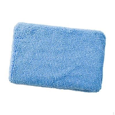 Car Wash Sponge Microfiber Wax Spreader Pads Truck Kitchen Cleaning for