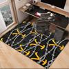Western Adventure Romance Office Rug Chair Mat, Game Carpet, Suitable for Front Door, Bedroom, Living Room, Desk, Holiday Gift