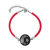 1 Paar verstellbares geflochtenes Armband Sonne Mond Muster Seilarmband Partner Schmuck Geschenk