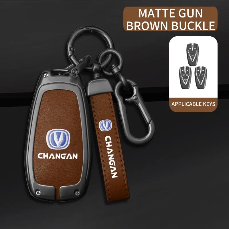 Car Key Case Cover For Changan Cs35Plus Cs35 Plus Cs55 Plus Cs75 Plus Eado Uni-T Uni K Oushang X5 X7 Ev