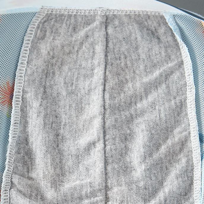 Transparent Sexy Mesh Boxers Breathable Fashion Personality Yong Man Pineapple Flower Thin Tight 6XL Large Size Underwears